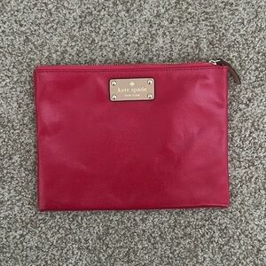 Kate Spade Red Clutch